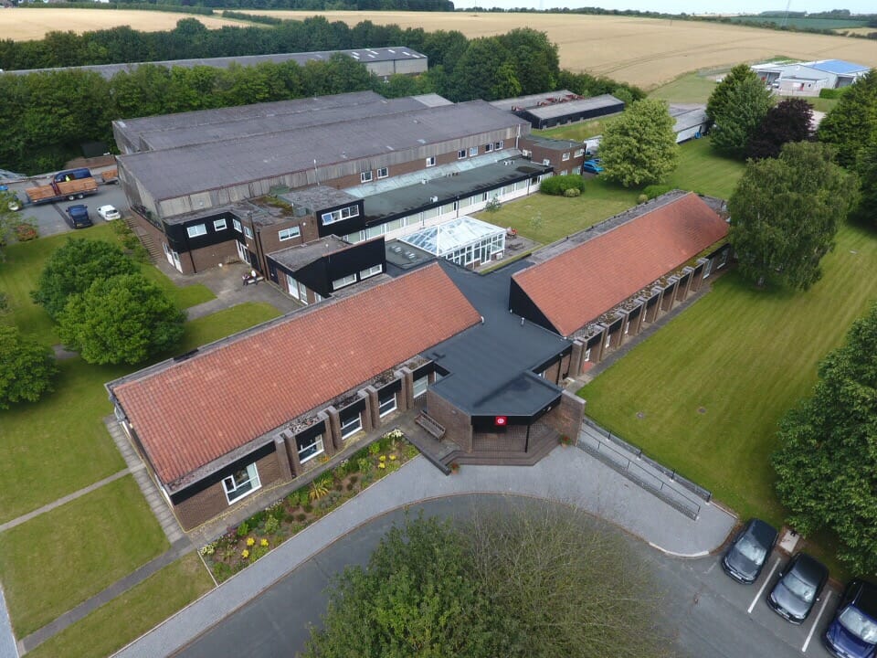 Rothwell Limagrain UK head office site_Drone