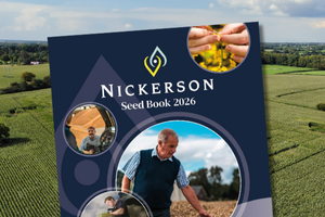 The front cover of the Nickerson Seed Book 2026
